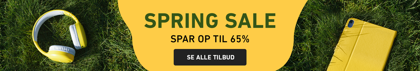 Spring Sale - Spar op til 65% - Se alle tilbudene