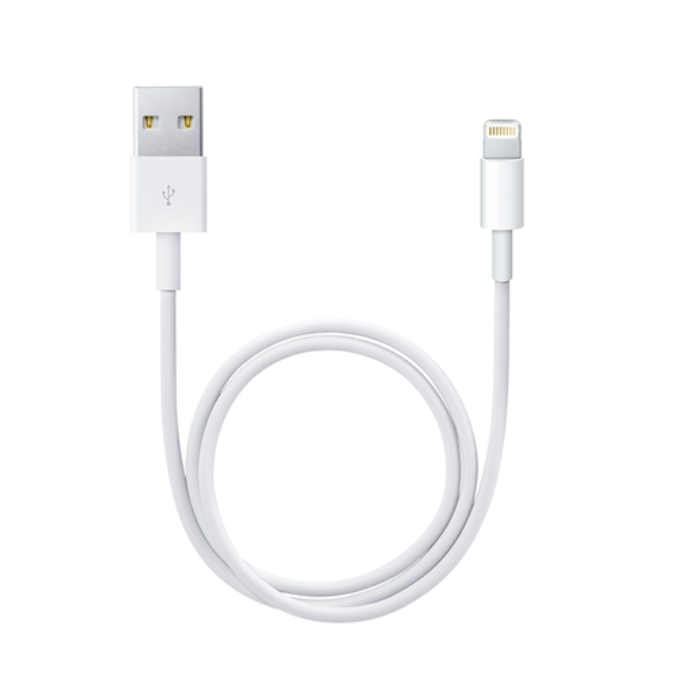 Original Apple Lightning Kabel 1 m. (MUQW3ZM/A) - Hvid