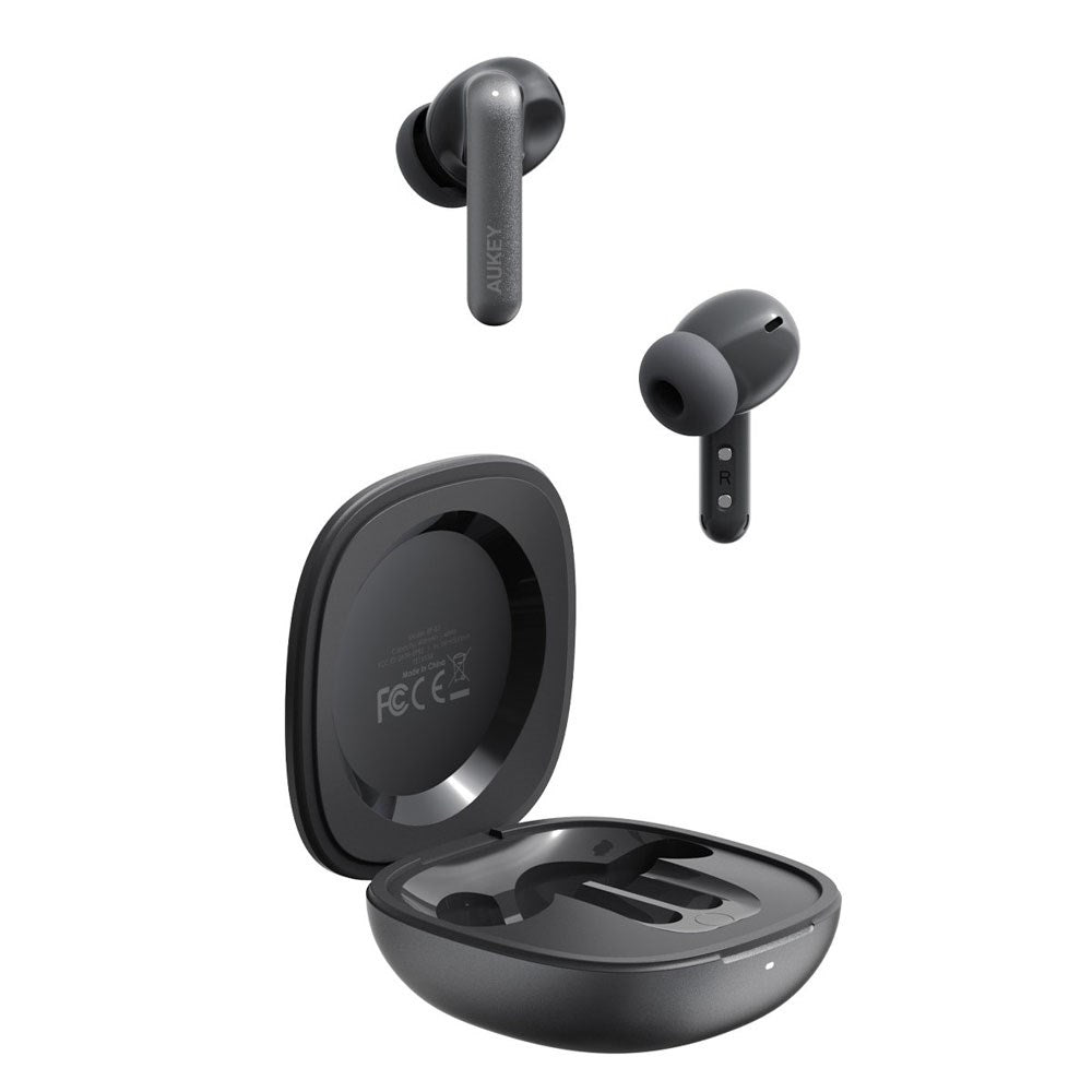 Aukey EP-B2 True Wireless Høretelefoner BEYOND ELITE m. ANC - In-Ear - Grå