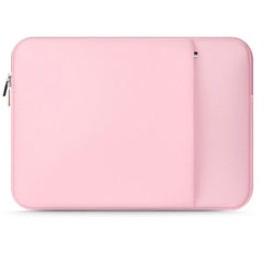 Tech-Protect Neopren MacBook / Laptop Sleeve 13-14" (34 x 24.5 cm) m. Ekstra Lomme - Pink
