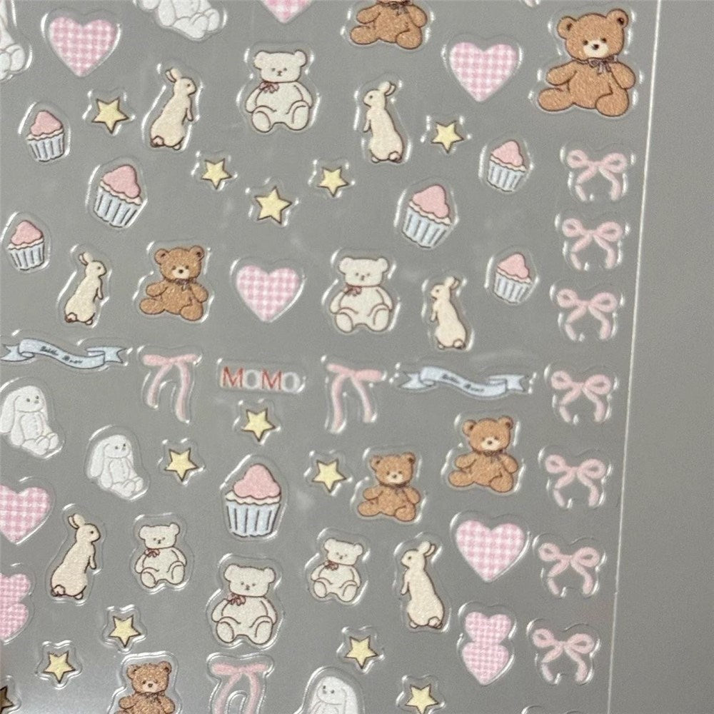 Mini Klistermærker til Telefon - Jenny Bunny
