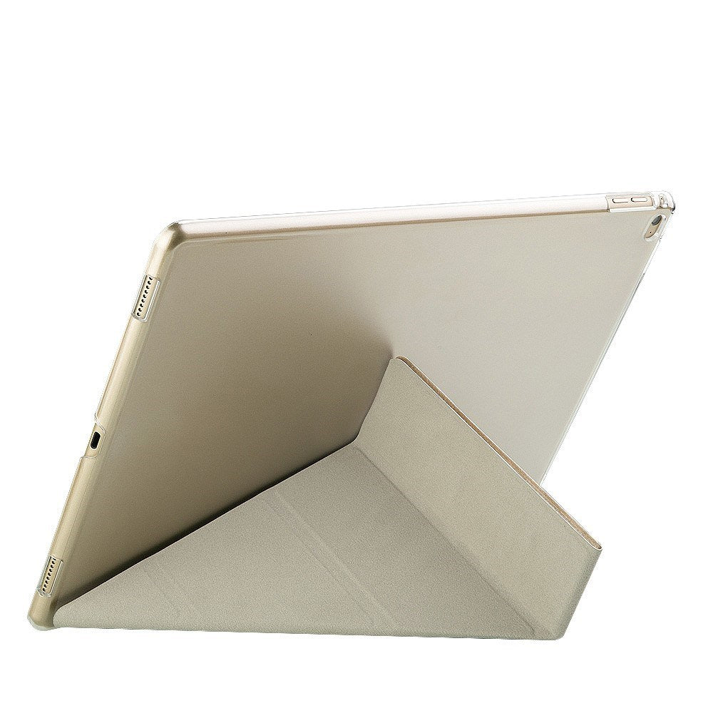 iPad Pro 12.9" (2015) Origami Smart Kunstlæder Flip Cover - Guld