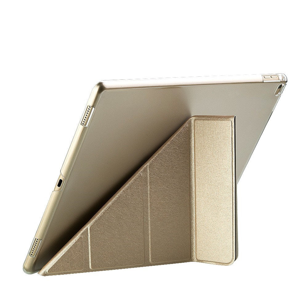 iPad Pro 12.9" (2015) Origami Smart Kunstlæder Flip Cover - Guld