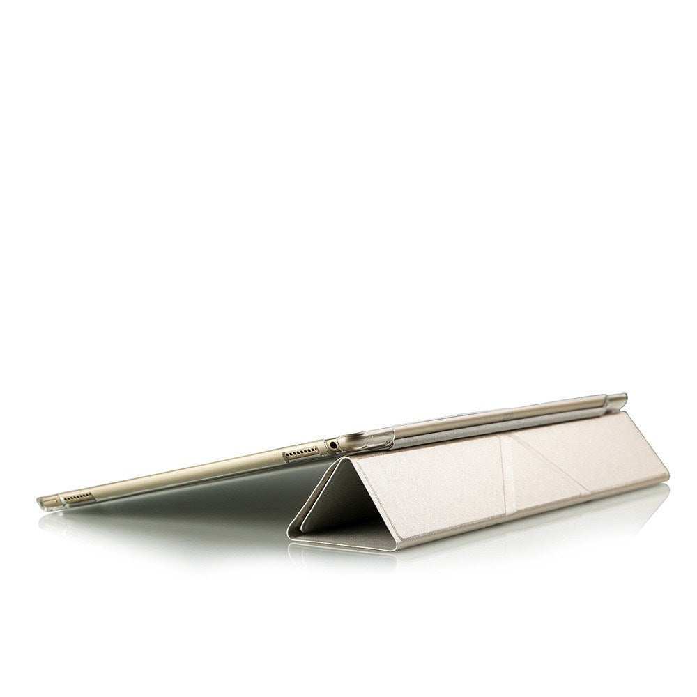 iPad Pro 12.9" (2015) Origami Smart Kunstlæder Flip Cover - Guld