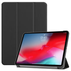 iPad Pro 11" (2018) Cover m. Ståfunktion & Vågeblus - Sort
