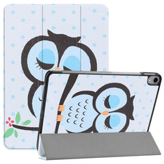 iPad Pro 11" (2018) Læder Cover m. Tri-fold Stand - Blue Owl