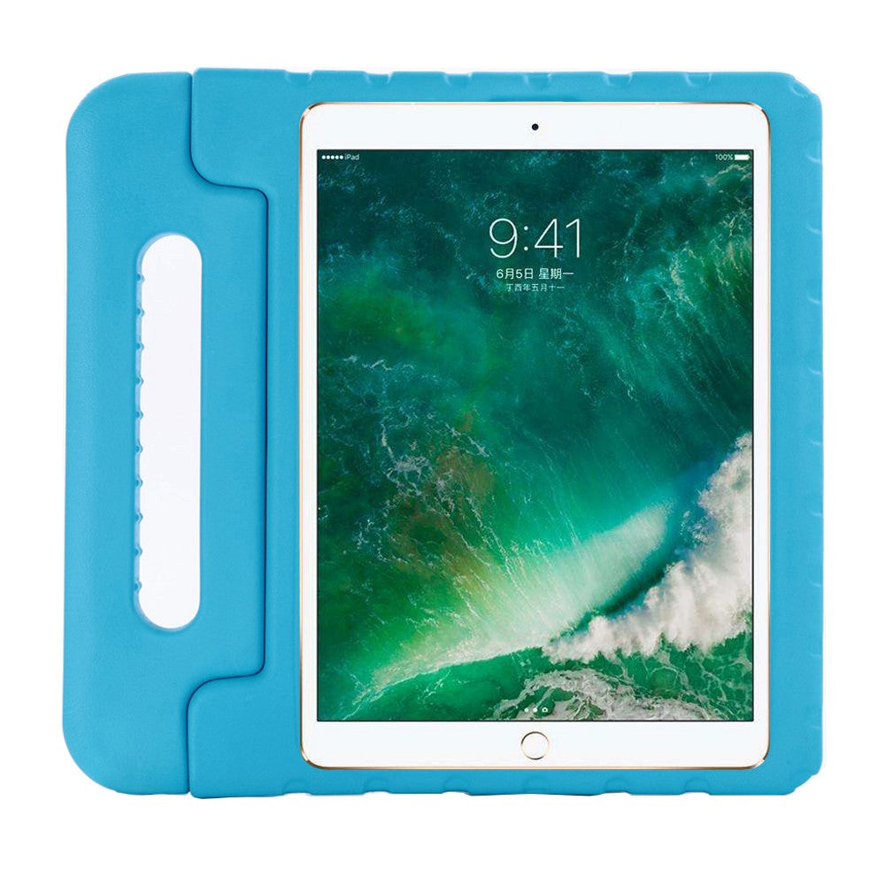 iPad Pro 12.9" (2018) Slidstærkt Børne Cover m. Stå & Bærefunktion - Blå