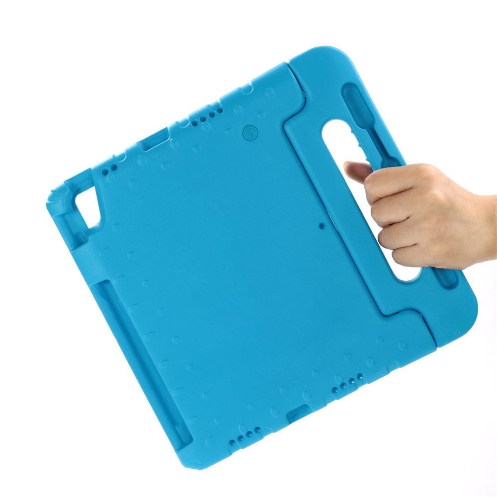 iPad Pro 12.9" (2018) Slidstærkt Børne Cover m. Stå & Bærefunktion - Blå