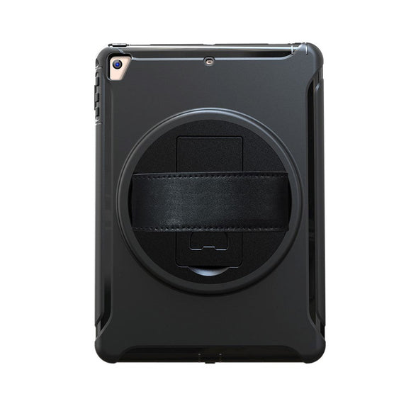 iPad 9.7" Håndværker Cover m. 360 Graders Håndholder & Ståfunktion - Sort