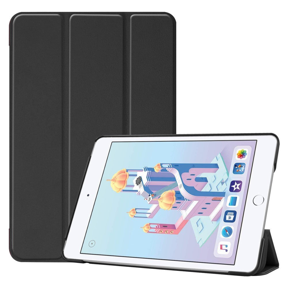 iPad Mini 4 / iPad Mini (2019) - Foldbart Cover m. Ståfunktion - Sort
