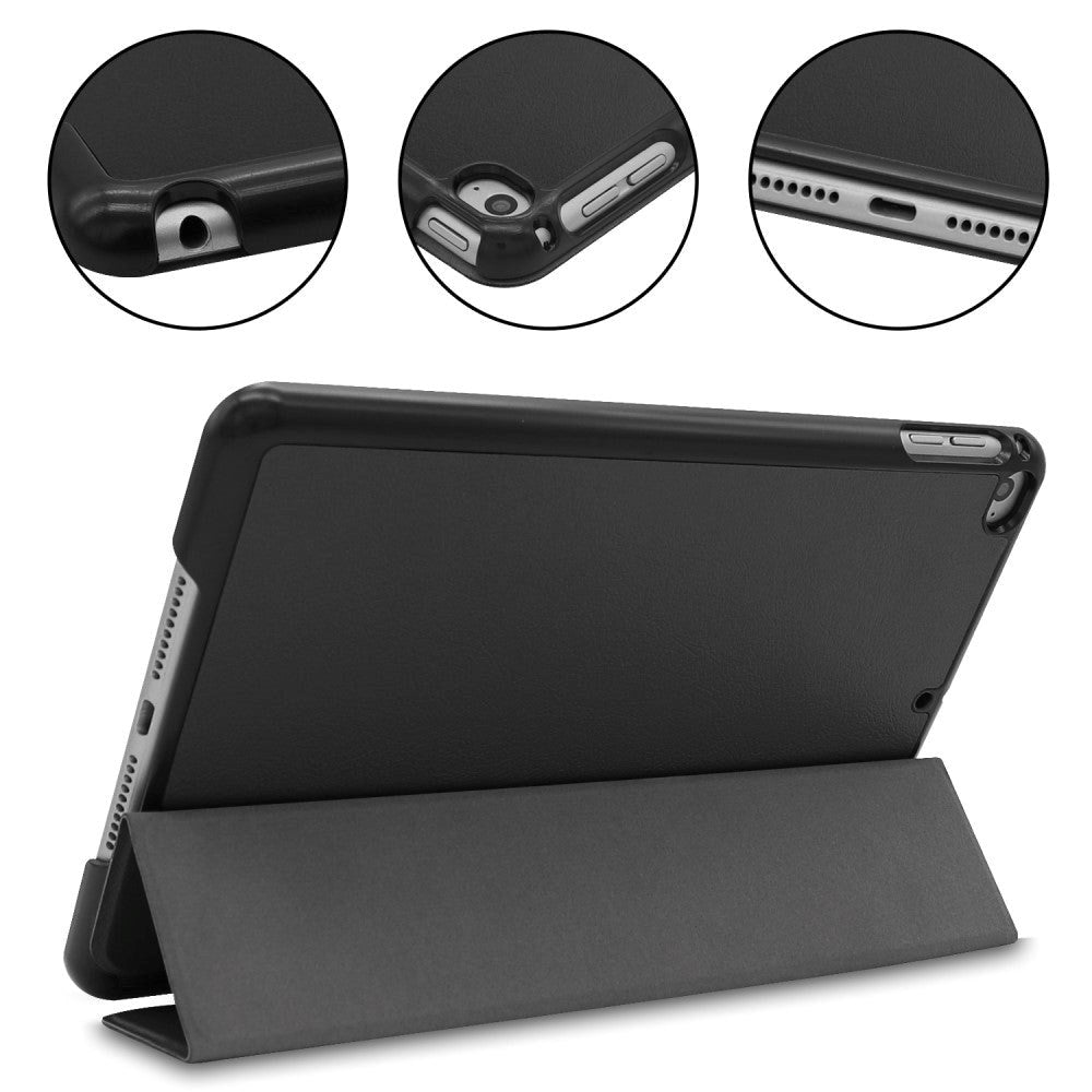 iPad Mini 4 / iPad Mini (2019) - Foldbart Cover m. Ståfunktion - Sort