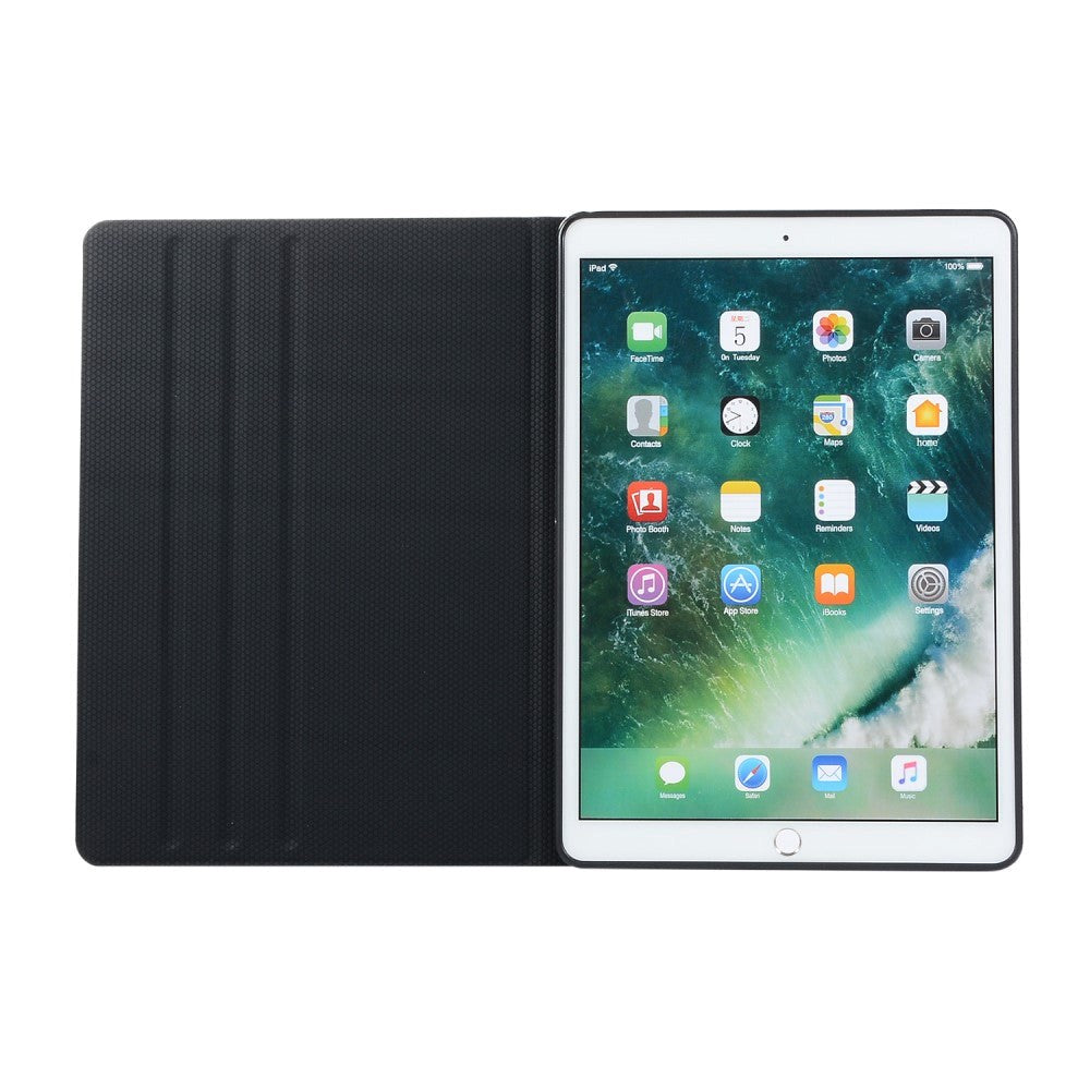 iPad Air (2019) / Pro 10.5" Læder Cover m. Stand - Sort