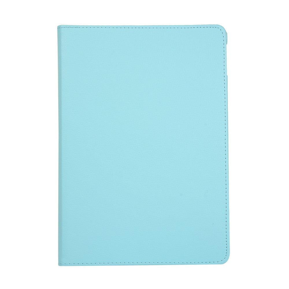 iPad 10.2" (2021 / 2020 / 2019) Klassisk Læder Cover m. 360⁰ Ståfunktion - Lyseblå
