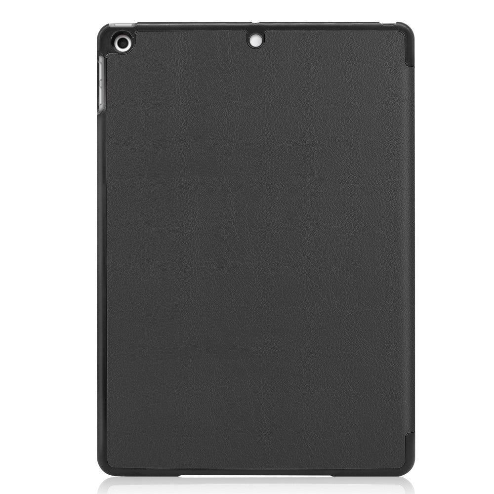 iPad 10.2" (2021 / 2020 / 2019) Tri-Fold Læder Cover - Sort