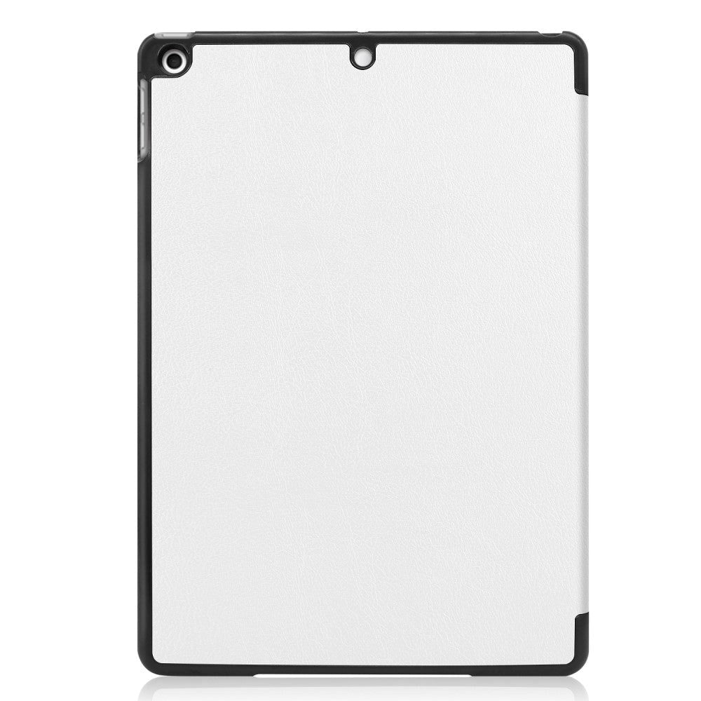 iPad 10.2" (2021 / 2020 / 2019) Tri-Fold Læder Cover - Hvid