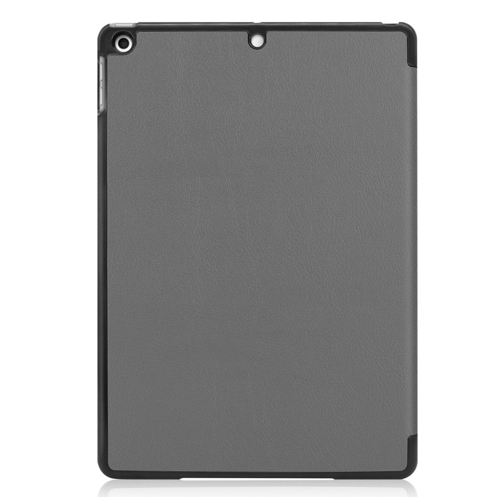 iPad 10.2" (2021 / 2020 / 2019) Tri-Fold Læder Cover - Grå