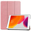 iPad 10.2" (2021 / 2020 / 2019) Tri-Fold Læder Cover - Pink