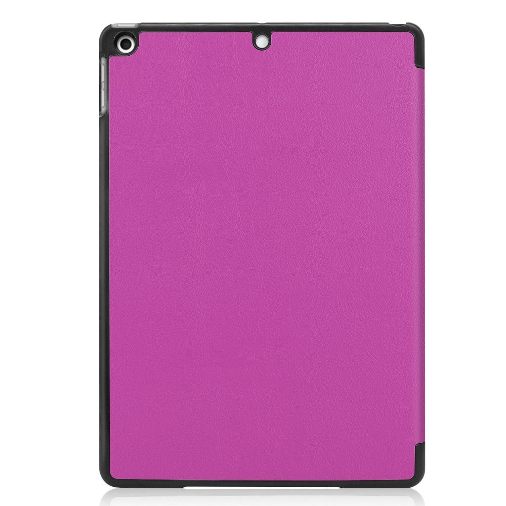 iPad 10.2" (2021 / 2020 / 2019) Tri-Fold Læder Cover - Lilla