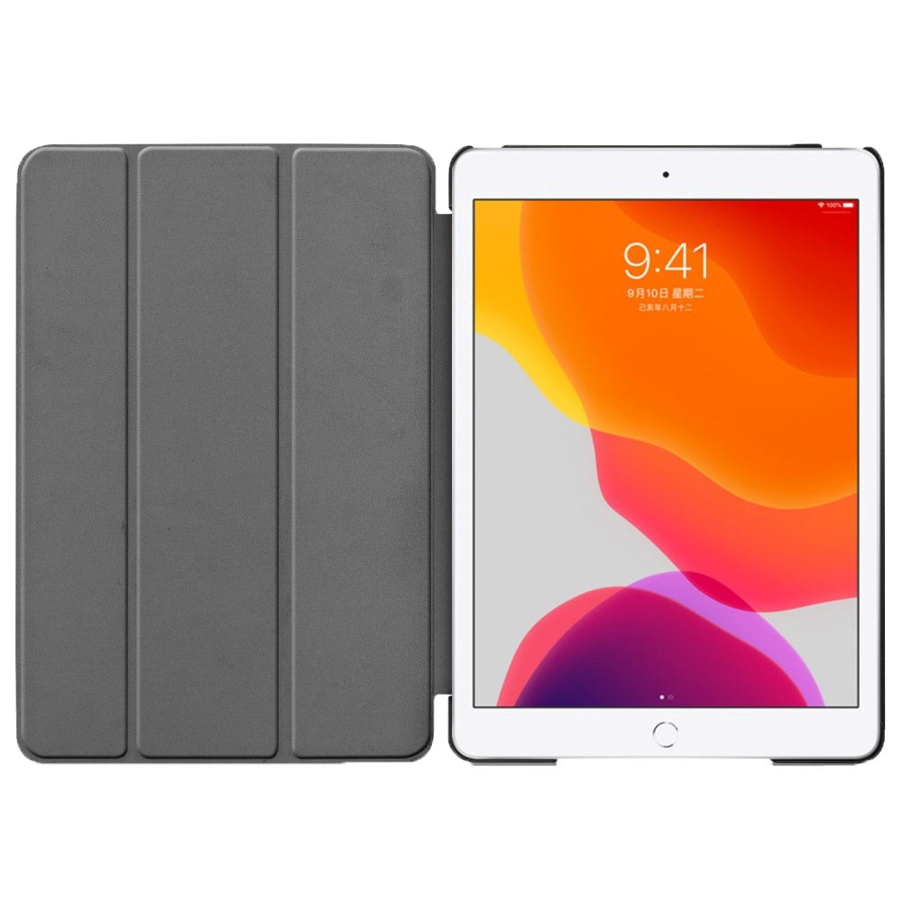 iPad 10.2" (2021 / 2020 / 2019) Læder Cover m. Tri-fold - "Don't Touch Me"
