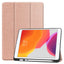 iPad 10.2" (2021 / 2020 / 2019) Læder Cover m. Holder Til Apple Pencil - Rose Gold