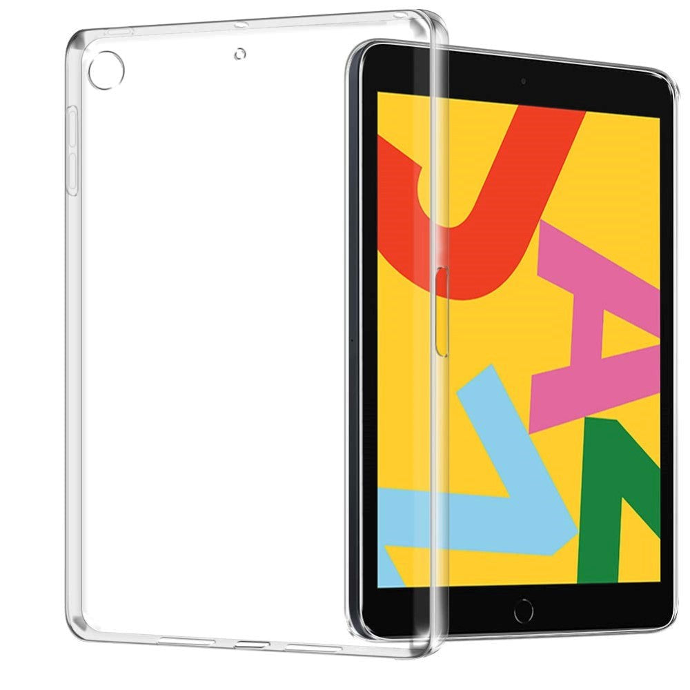 iPad 10.2" (2021 / 2020 / 2019) Fleksibelt Plastik Cover - Gennemsigtig