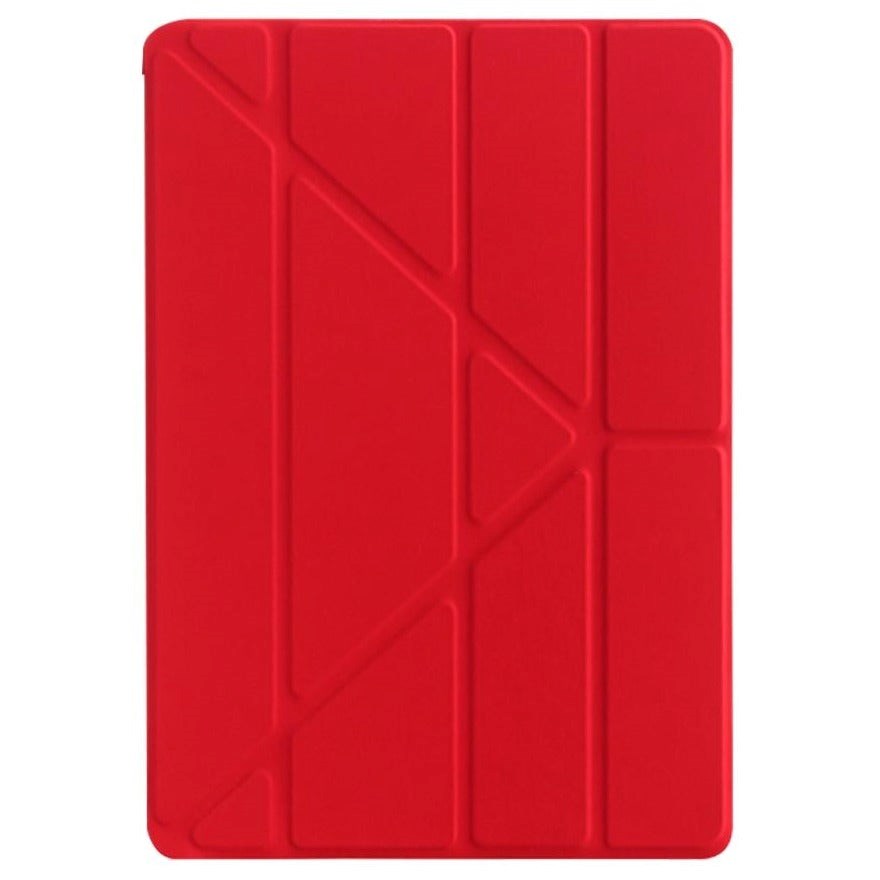 iPad 10.2" (2021 / 2020 / 2019) Cover - Fleksibelt Origami Cover - Rød