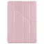 iPad 10.2" (2021 / 2020 / 2019) Cover - Fleksibelt Origami Cover - Rose Gold