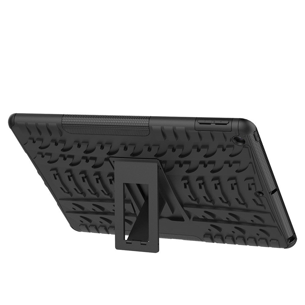 EIDERWOOD iPad 10.2" (2021 / 2020 / 2019) Håndværker Cover m. Dæk Design & Ståfunktion - Sort