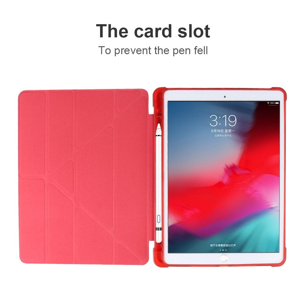 iPad 10.2" (2021 / 2020 / 2019) / iPad Pro 10.5 / iPad Air (2019) Cover - Fleksibelt Origami Cover - Guld