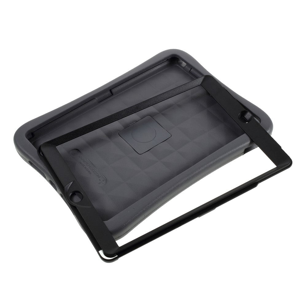 iPad 10.2" (2021 / 2020 / 2019) Pepkoo Shockproof Cover m. 360 Graders Standerfunktion - Grå