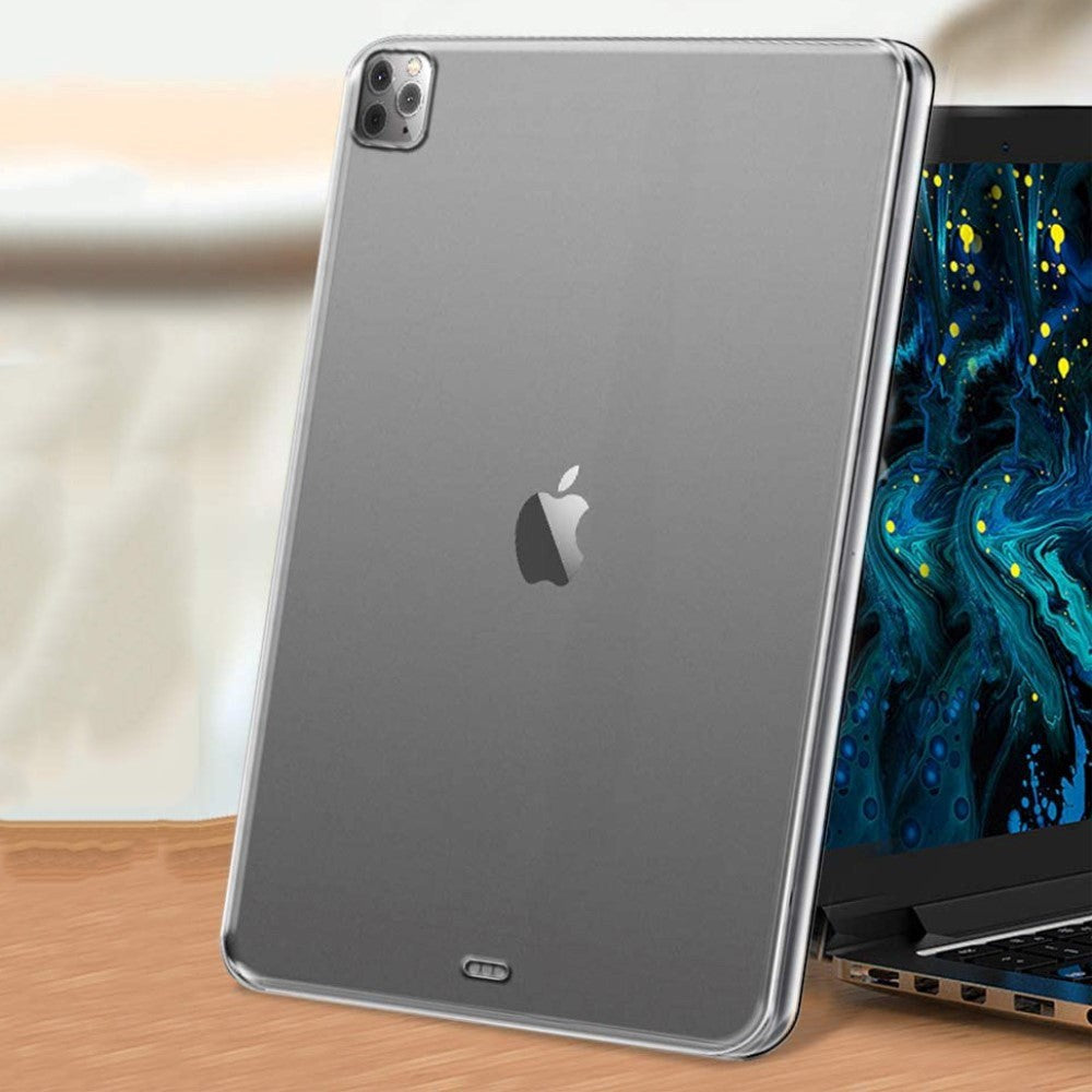 iPad Pro 12.9" (2022 / 2021 / 2020 / 2018) Bagside Cover - Clear TPU Cover - Gennemsigtig