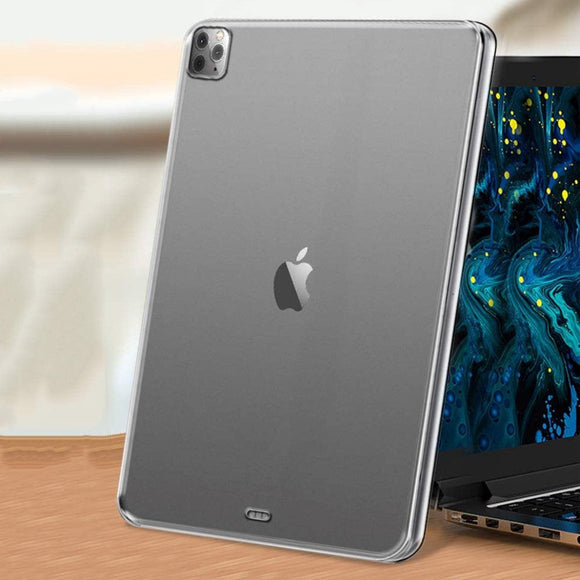 iPad Pro 12.9" (2022 / 2021 / 2020 / 2018) Bagside Cover - Clear TPU Cover - Gennemsigtig