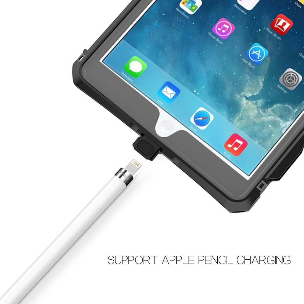 iPad 10.2" (2021 / 2020 / 2019) EIDERWOOD Vandtæt Cover - Sort / Gennemsigtig