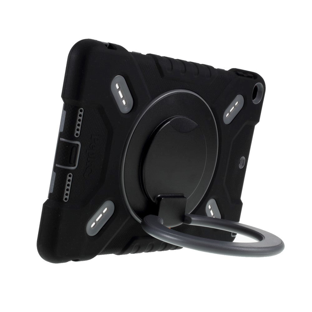 iPad 10.2" (2021 / 2020 / 2019) / iPad Air (2019) / iPad Pro 10.5 PEPKOO Håndværker Cover m. Kickstand - Sort