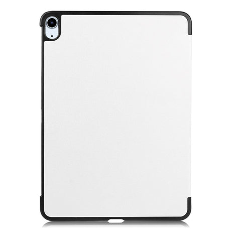 EIDERWOOD iPad Air 11-10.9" (2026-2020) Litchi Tri-Fold Læder Cover - Hvid