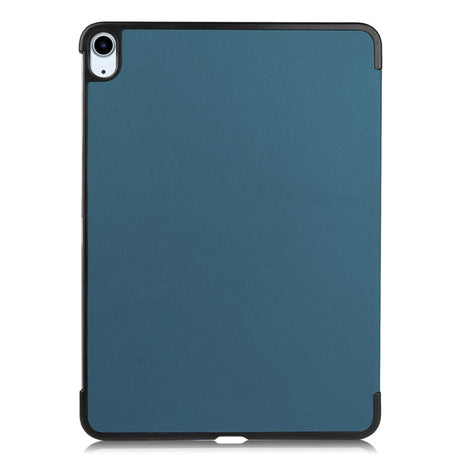 EIDERWOOD iPad Air 11-10.9" (2026-2020) Litchi Tri-Fold Læder Cover - Grøn