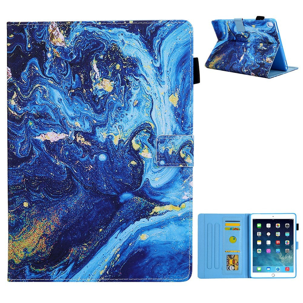 iPad 10.2" (2021 / 2020 / 2019) / Air (2019) / Pro 10.5" Læder Cover m. Stand - Maleri