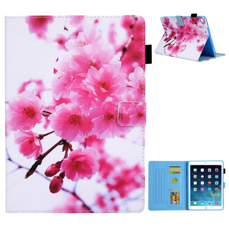 iPad 10.2" (2021 / 2020 / 2019) / Air (2019) / Pro 10.5" Læder Cover m. Stand - Blomster