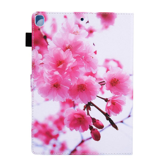 iPad 10.2" (2021 / 2020 / 2019) / Air (2019) / Pro 10.5" Læder Cover m. Stand - Blomster
