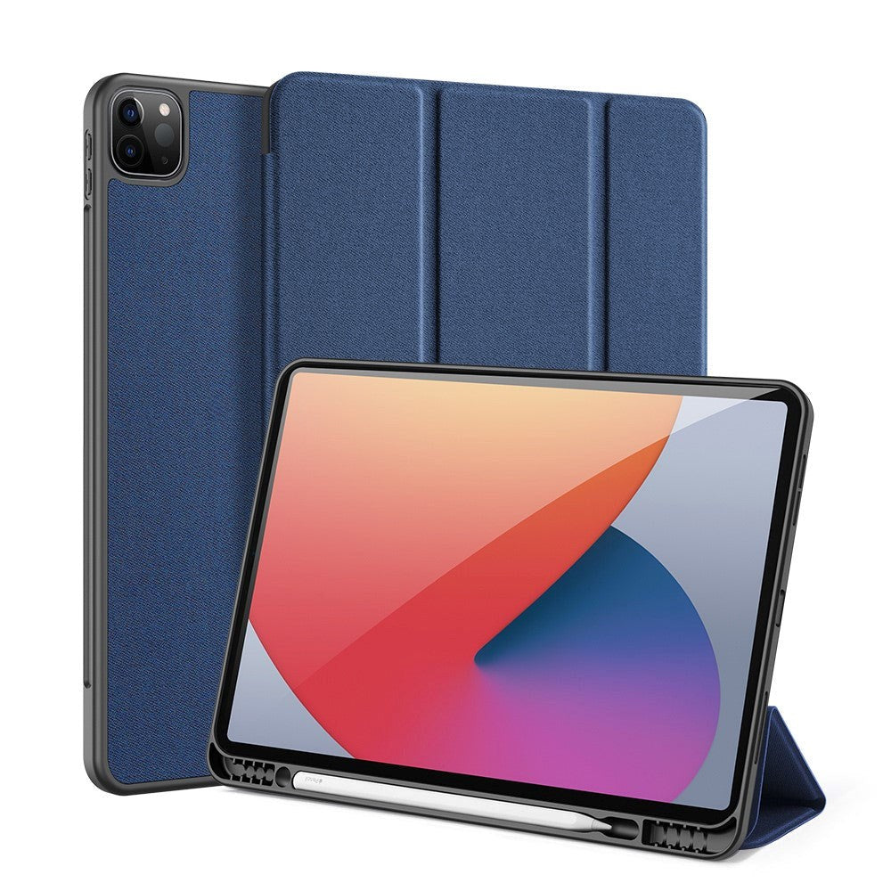 iPad Pro 12.9" (2022 / 2021 / 2020 /2018) Cover - DUX DUCIS DOMO Series Quality Case - Blå