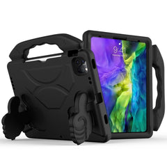 iPad Pro 11 (2022 / 2021 / 2020 / 2018) Børne cover - Thumb Kickstand Cover - Sort