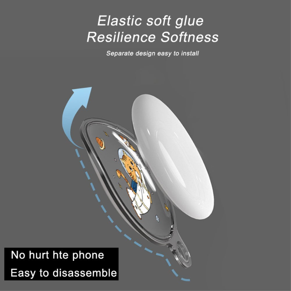 AirTag 1. & 2. Gen. Plastik Cover m. Karabinhage - Roser