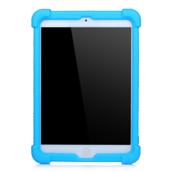 EIDERWOOD iPad Mini 3 / 2 / 1 Silikone Cover m. Kickstand - Blå