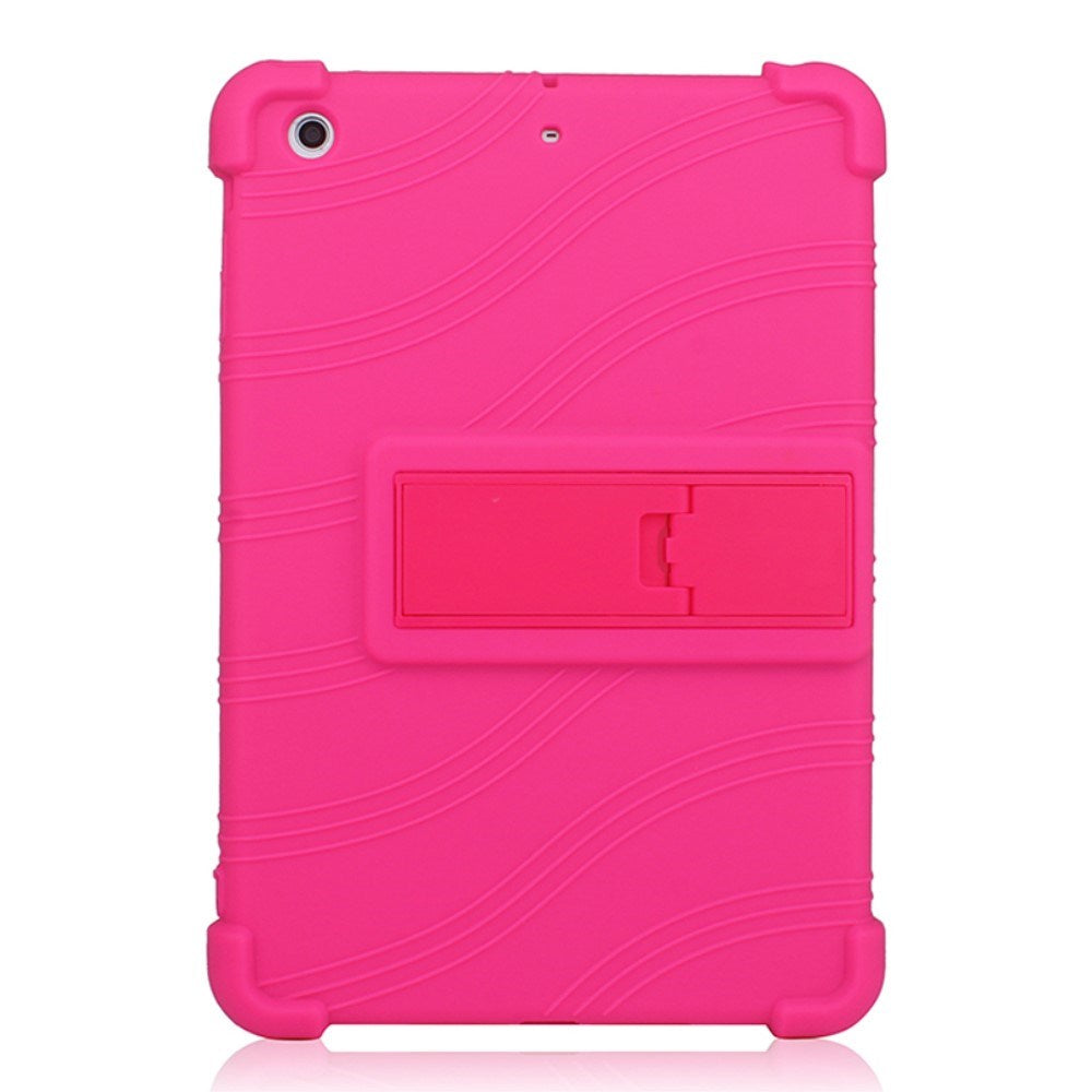 EIDERWOOD iPad Mini 3 / 2 / 1 Silikone Cover m. Kickstand - Lyserød