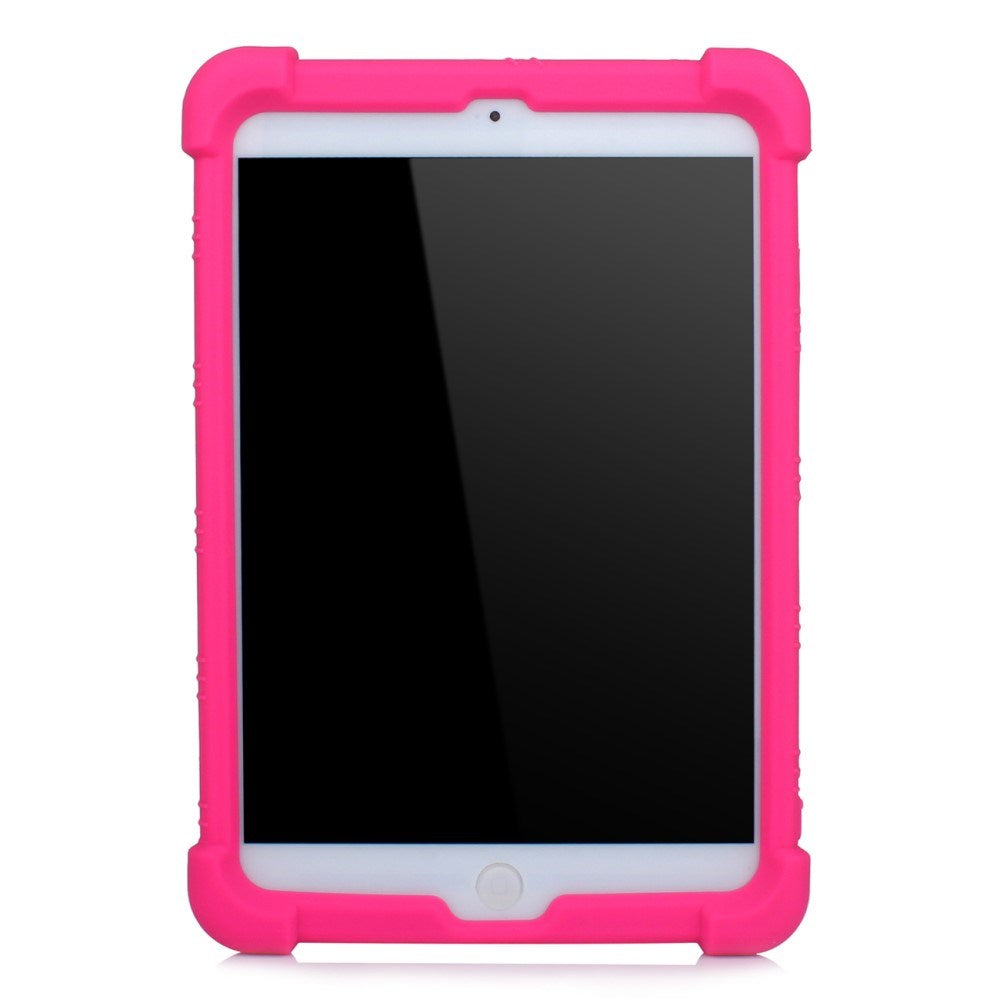 EIDERWOOD iPad Mini 3 / 2 / 1 Silikone Cover m. Kickstand - Lyserød
