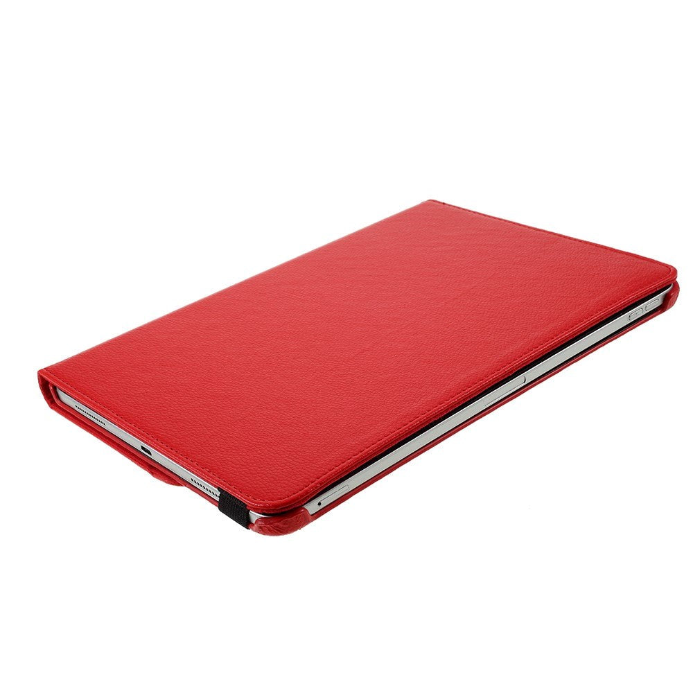 iPad Pro 12.9" (2022 / 2021 / 2020 / 2018) Læder Cover m. 360 Graders Standerfunktion - Rød