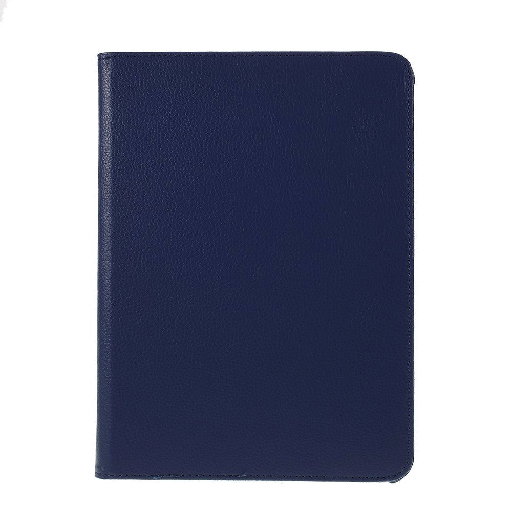 iPad Pro 12.9" (2022 / 2021 / 2020 / 2018) Læder Cover m. 360 Graders Standerfunktion - Mørkeblå
