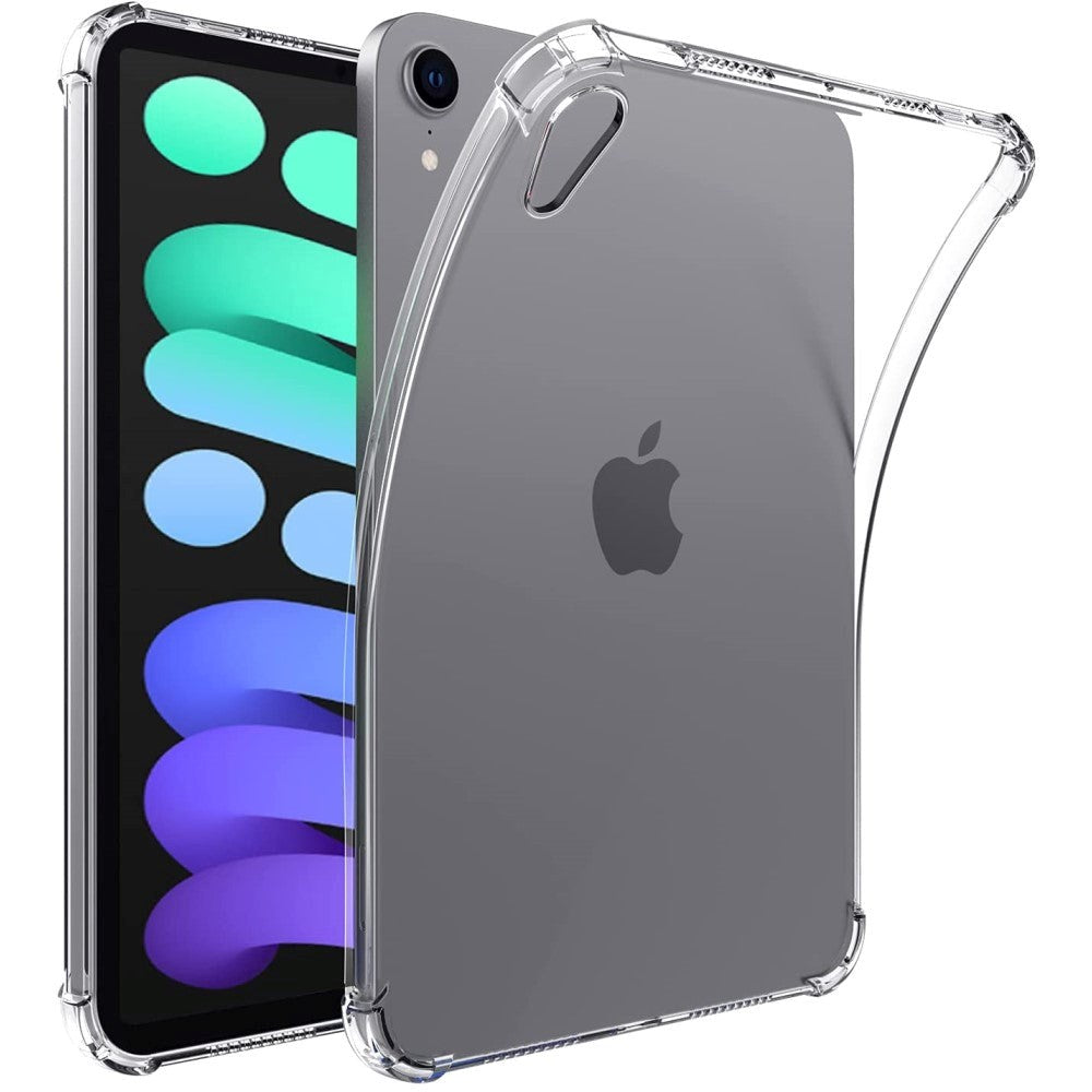 iPad Mini (2024 / 2021) Fleksibelt TPU Plastik Cover - Gennemsigtig