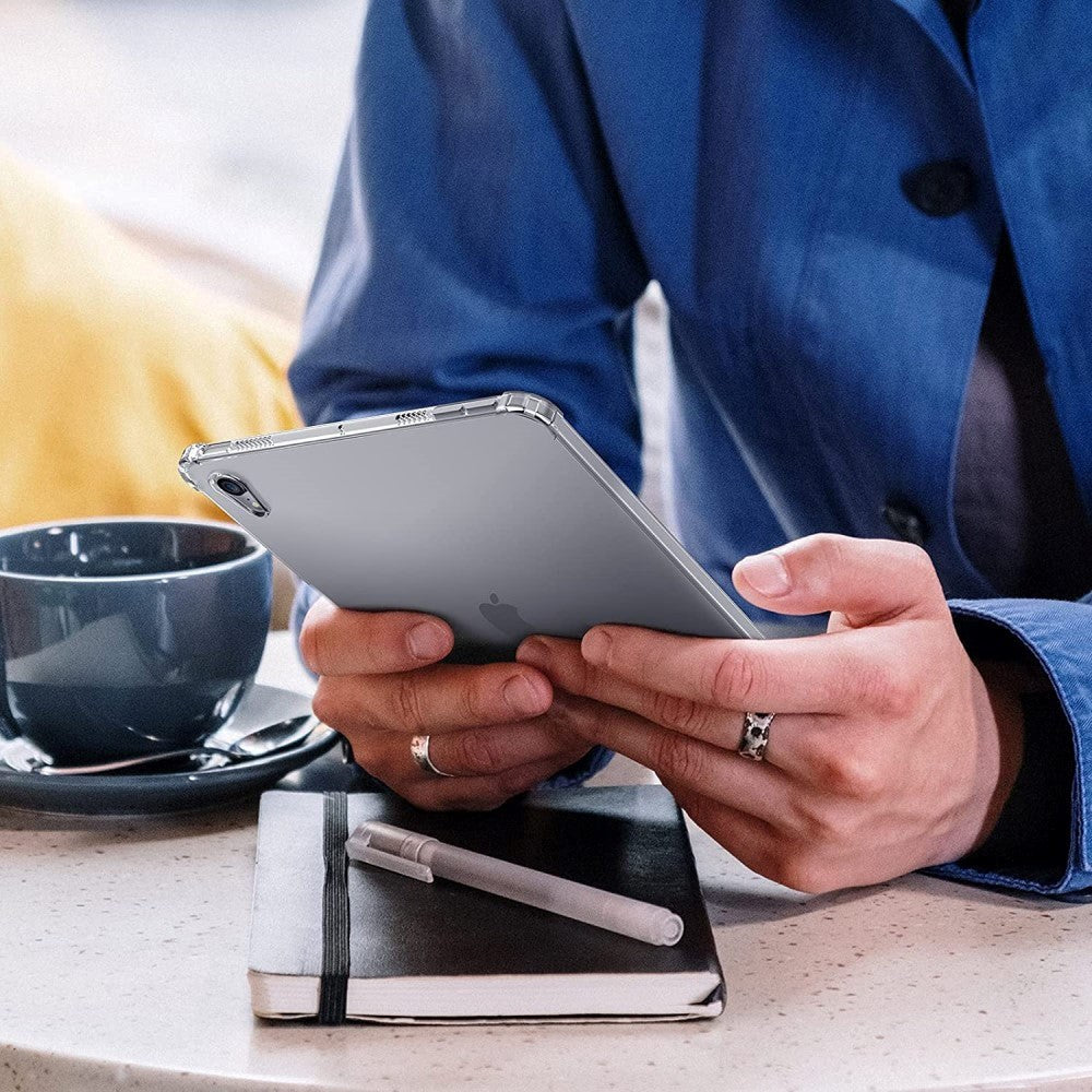 iPad Mini (2024 / 2021) Fleksibelt TPU Plastik Cover - Gennemsigtig