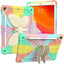 iPad 10.2" (2021 / 2020 / 2019) Børne cover - Butterfly Kickstand Cover - Regnbue V3
